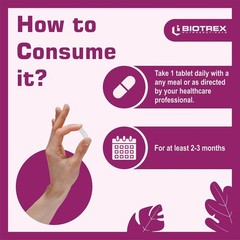 Bio.trex Biotin 90 Tablets Hair Skin Nails Support
