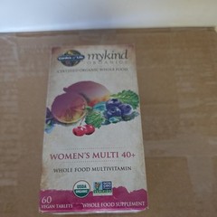 Garden of Life Organics Women’s 40+ Multivitamin 60 Tablets EXP 01/2026
