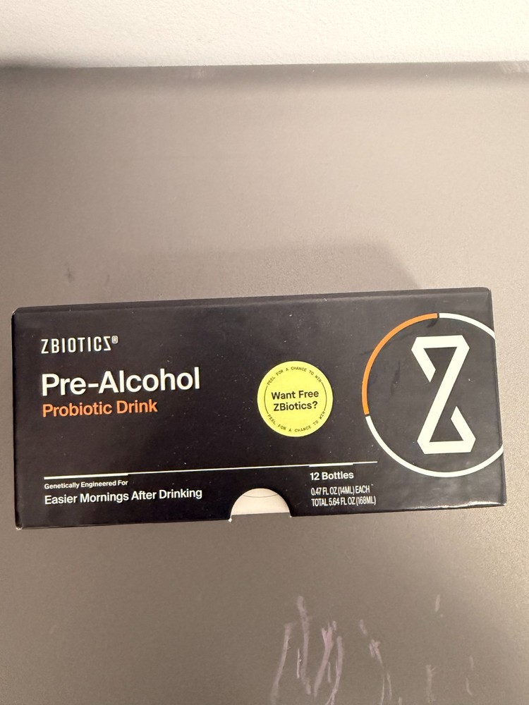 ZBIOTICS PRE-ALCOHOL PROBIOTIC DRINK