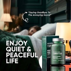Tinnitus Relief for Ringing Ears Supplement – 120 Capsules