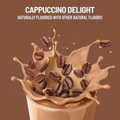 Slimfast Meal Replacement Shake, Original Cappuccino Delight, No Added Sugar, Me