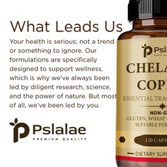 Chelated Copper Capsules – for Collagen Production, Supports Connective Tissue