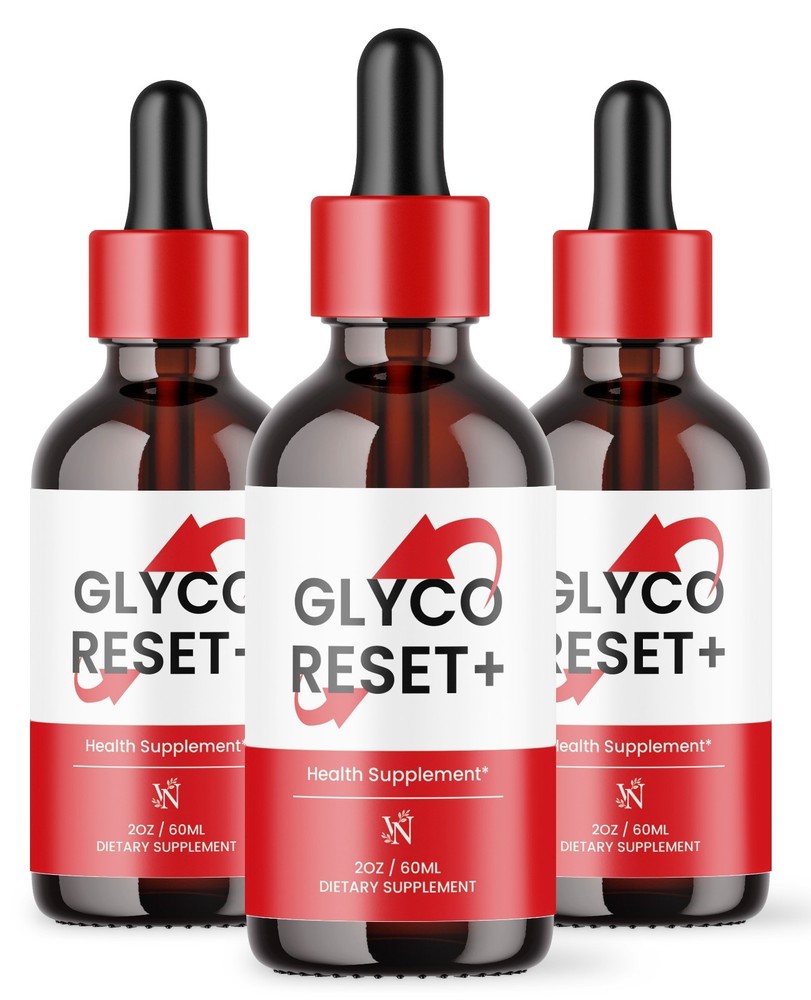 Glyco Reset Drops, GlycoReset Premium Blood Support Supplement (6oz)