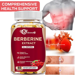Berberine with Ceylon Cinnamon 1200mg 60 Caps Heart Health & Immune Support