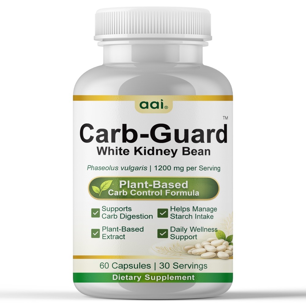 White Kidney Beans Capsules Weight Management Carb Blocker Fast Fat Burner 60C