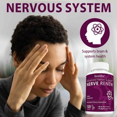 Nerve Support With Benfotiamine Stabilized R-Alpha Lipoic Acid 120 Capsules