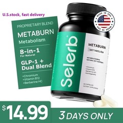 Selerb Metaburn for Daily Nutrient Support ?CVitamin B12 & Berberine HCI