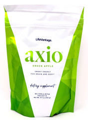 AXIO Smart Energy for Brain & Body: Green Apple – 30 Packets – EXP 12/2027