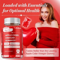 Apple Cider Vinegar 60pcs – Digestive Health, Metabolism, Weight Management