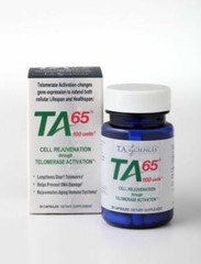 TA Sciences TA-65 Telomerase Activation Capsules – 30 count – 100 units