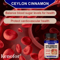Super Berberine Ceylon Cinnamon Dihydroberberine, 4250 Mg Capsules