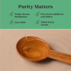 100% Pure MCT Oil, Triple-Distilled Coconut Oil, Keto Energy, Unflavored, 16 oz