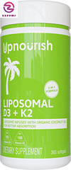 Liposomal D3 & K2 MK-7, Advanced Absorption for Optimal Bone and Immune Health,