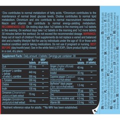 SUPER LIPO 120 Tablets – Fat burner, Improves fat metabolism, energy production