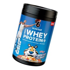 Six Star 100% Whey Protein Plus Kelloggs – Frosted Flakes – 1.81 lbs:Gluten-Free