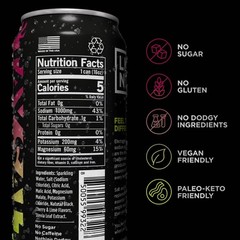 LMNT Black Cherry Lime Salt Zero-Sugar Electrolytes Sports Drink – 4pk/16 fl oz