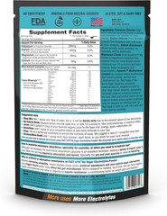 FAST LYTE No Sugar Electrolytes Powder in The Raw | Mix in Coffee, Soup, Juic