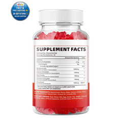 2 Pack Berberine Gummies with Ceylon Cinnamon, 60 Count (Pack of 2)
