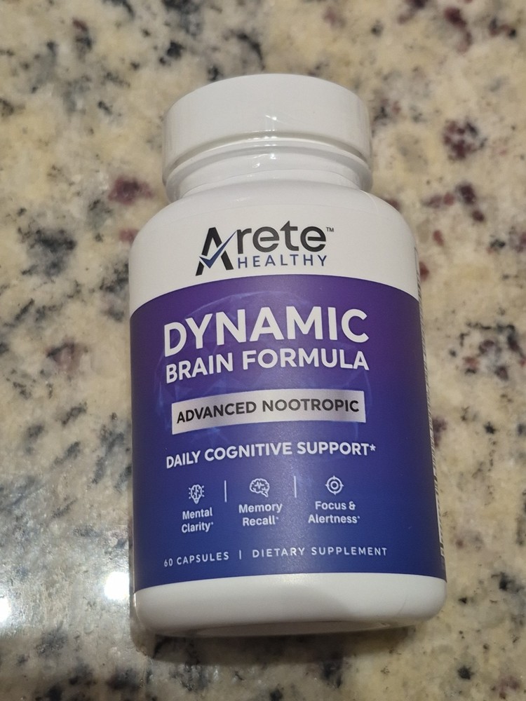 ARETE HEALTHY DYNAMIC BRAIN FORMULA ADVANCED NOOTROPIC COGNATIVE SUPPORT 660 MG