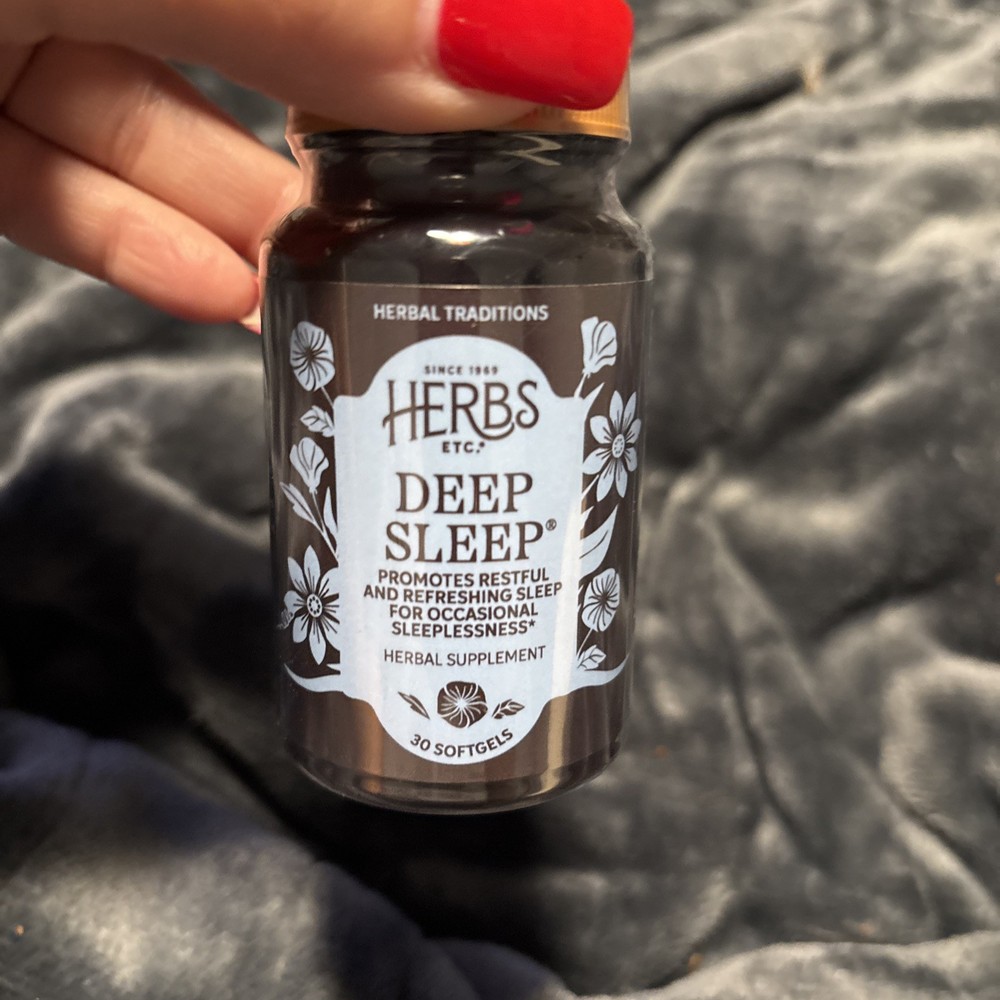 Herbs Etc. Deep Sleep Soft Gels – 30 Count (Pack of 1)