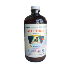 Kids & Teens ADHD Concentration Multivitamin Memory Improve Liquidhealth NEW
