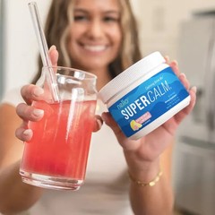 Nello SuperCalm Raspberry Lemonade Drink Mix 30 Servings 4.5 oz Exp 09/2027