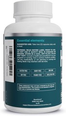 Essential Elements Hair Hero | 5000mcg Biotin for Men | Growth & Strength (60ct)