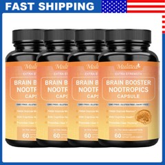 Brain Supplements & Nootropics – Memory Focus Mental Concentration Booster Caps