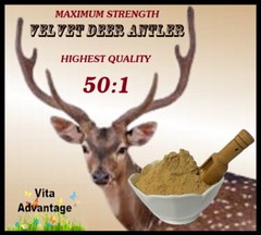 Deer Antler Velvet 50:1 Highest Quality 50X THE POTENCY OF REGULAR Powder 2LB
