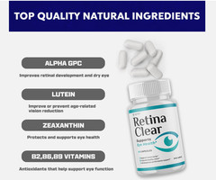 (3 Pack) Retina Clear Capsules, RetinaClear Eye Health Support (180 Capsules)