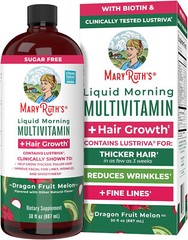 2 Dragon Fruit Melon MaryRuth’s Multivitamin-Mineral Supplement for Women+Hair