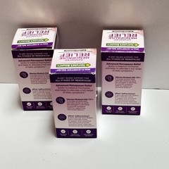 3x Natures Bounty Optimal Solution ADVANCED MENOPAUSE RELIEF 30 tabs x3 EXP 2/27