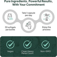 Clinically Proven Better D3 + K2 – 100% Organic 3,000 IU Softgels for Wellness