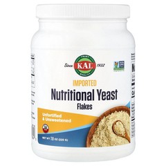 2 X KAL, Imported Nutritional Yeast Flakes, Unsweetened, 7.8 oz (220 g)
