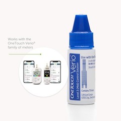 Verio Control Solution, Hypoallergenic 0.13 fl oz for Accurate Blood Sugar Tests