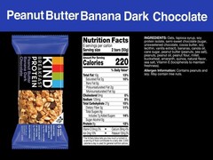 KIND Breakfast Bars Peanut Butter Banana Dark Chocolate Gluten Free 12 Bars