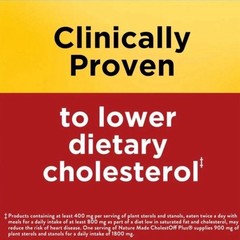 Nature Made CholestOff Plus, 100 Softgels, 2-PACK, FREE SHIPPING.