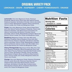 40 Count Ultima Hydration Electrolyte Drink Mix Sticks- Orange And Variety Pack