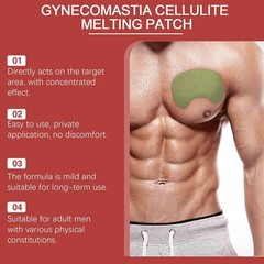 Cellulite 12pcs Melting Patch, Chest Belly Fat Remove For Men |NEW 2024 N2U3