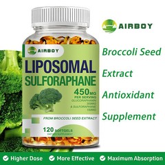 Liposomal Sulforaphane Softgels – Antioxidant, Liver Healt, High Absorption