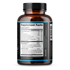 Organic Nootropic Brain Booster Improve Brain Focus, Clarity And Memory – 60ct