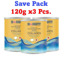 3x Donutt Collagen Dipeptide Plus Calcium 120,000 mg Good Health For Knee Joints