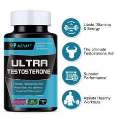 Testosterone Amplifier Capsules – Tribulus Terrestris & D-Aspartic Acid Formula