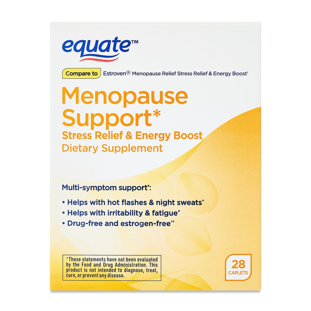 Maximum Strength Menopause Support Black Cohosh Caplets, 28 Count