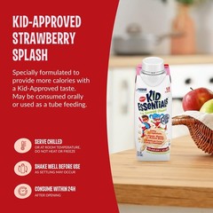 BOOST KID ESSENTIALS 1.5, Strawberry Splash, 8 Fl oz (Pack of 24)