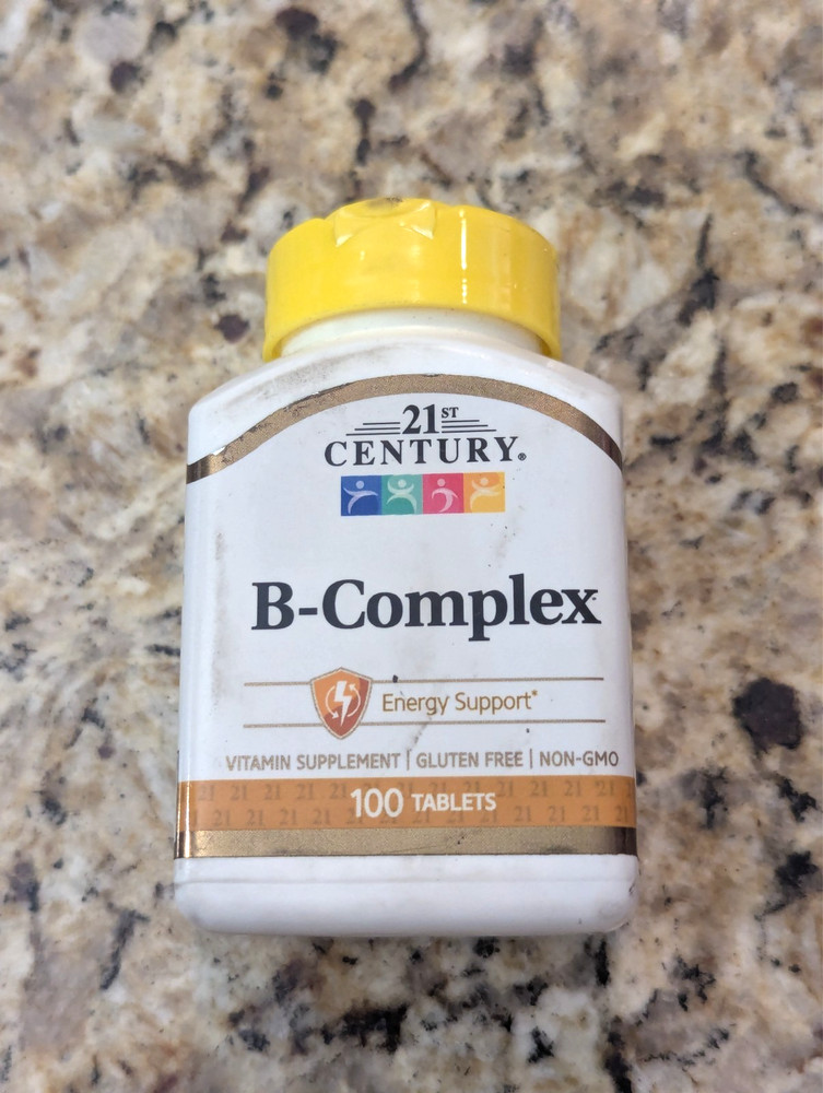 21st Century B-Complex Energy Support 100 tablets exp: 11/2028