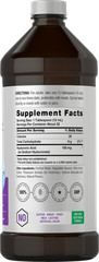 Hyaluronic Acid Liquid | 16 fl oz | 100 mg | Vegan | Berry Flavor | by Horbaach