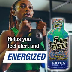 5-hour ENERGY Shot, Extra Strength, Tropical Burst, 15 Count. NEW,USA.