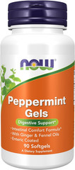 Supplements, Peppermint Gels with Ginger & Fennel Oils, Enteric Coated, Digestiv