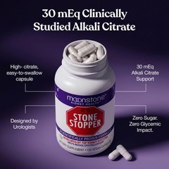 Stone Stopper Capsules, Kidney Stone Prevention, Calcium Oxalate Protector, A…